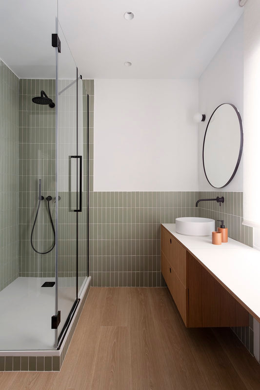 Un baño espacioso y luminoso
