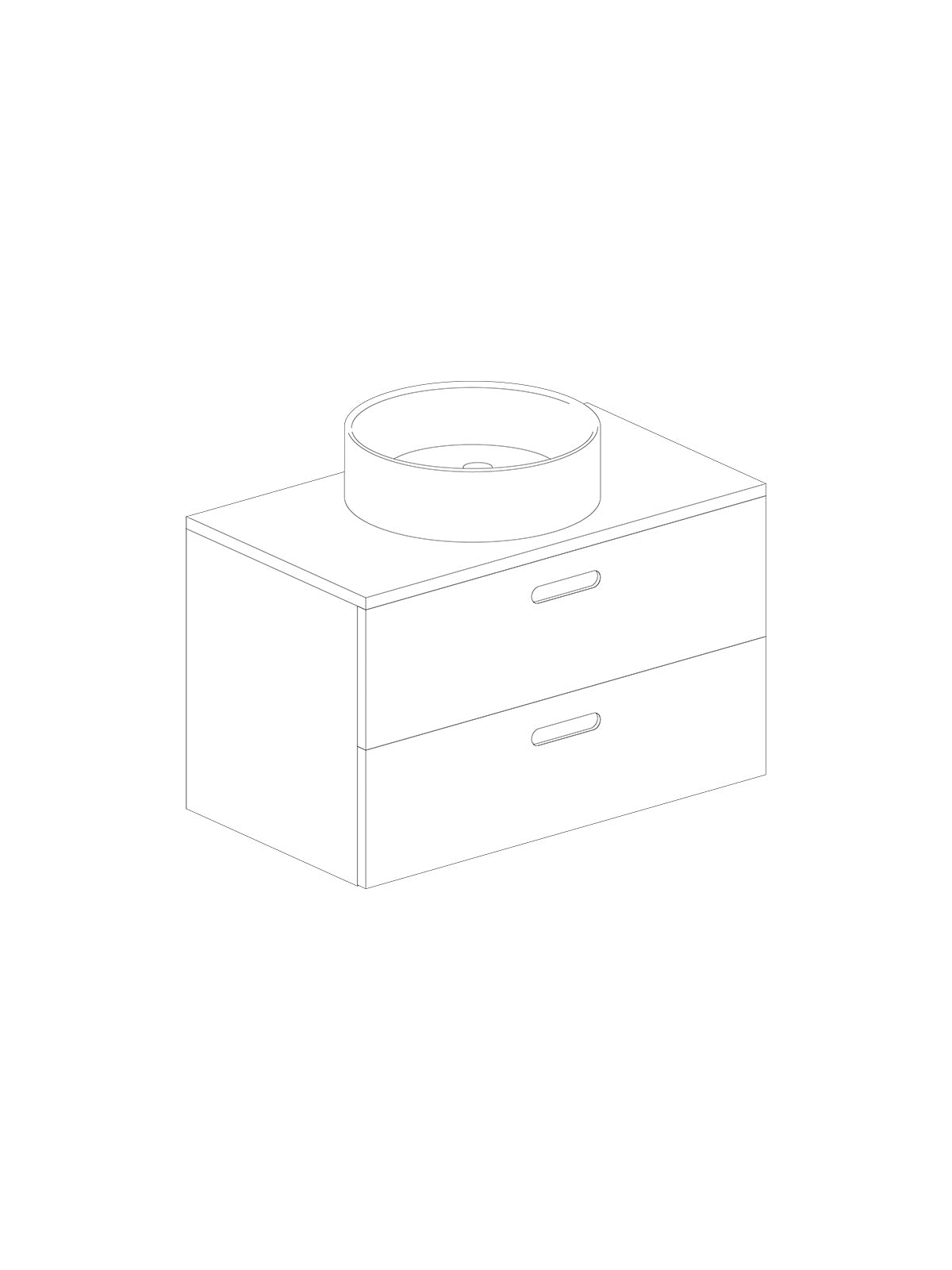 Par 80 À poser Blanco Pill Couleur