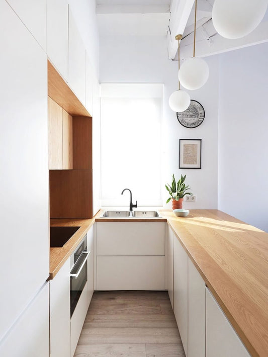 Distribuciones ideales para una cocina estrecha