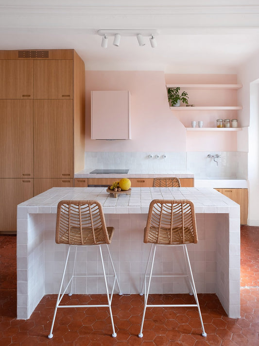 Una cocina con toque natural