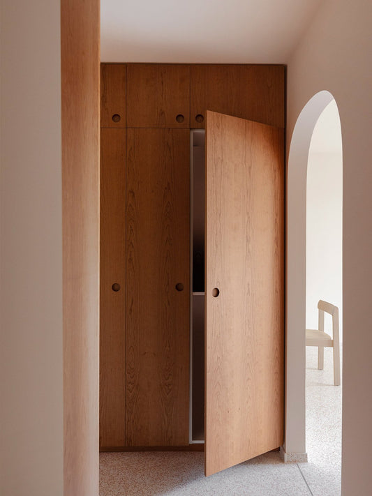 Un diseño con ecos sesenteros