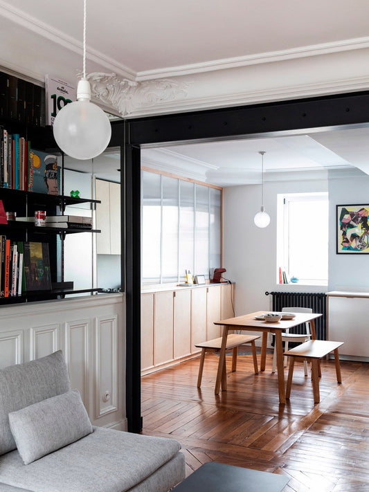 Modernizando un apartamento con raíces del siglo XIX