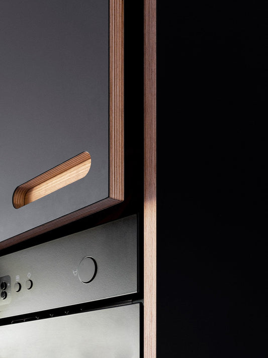 Cocina en negro, un contraste audaz y elegante