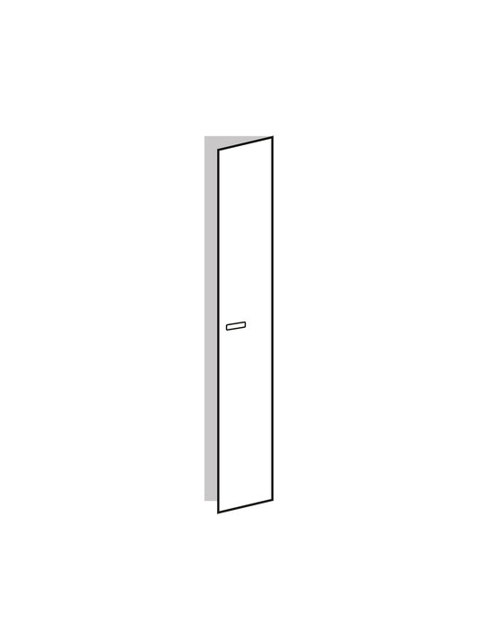 Puerta 37X201 WOOD Roble Izquierda Square Roble