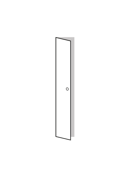 Puerta 37X201 WOOD Roble Derecha Round Roble