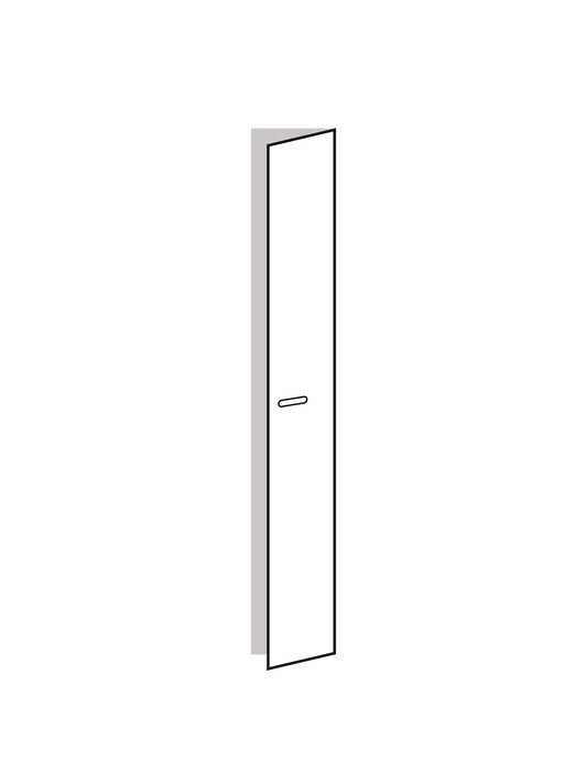 Door 37X236 WOOD Oak Left Pill Oak