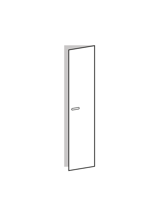 Door 50X201 Lacquer Seda Right Pill Oak