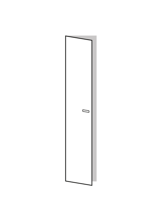Puerta 50X236 WOOD Cerezo Derecha Square Cerezo