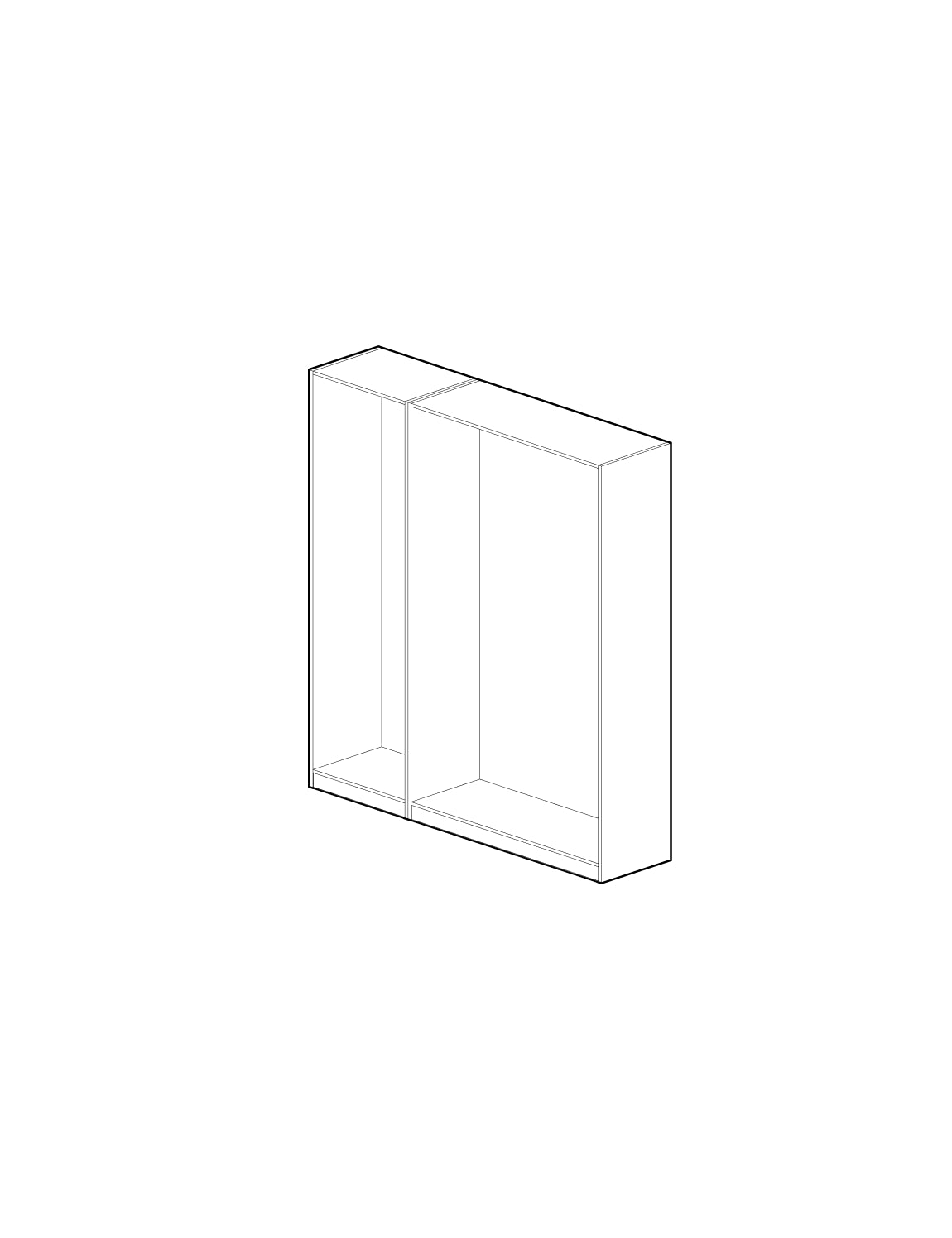 Schrank 150 x 200 x 35