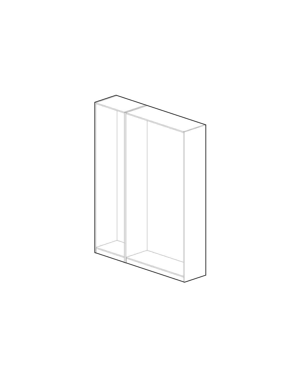 Schrank 150 x 236 x 35