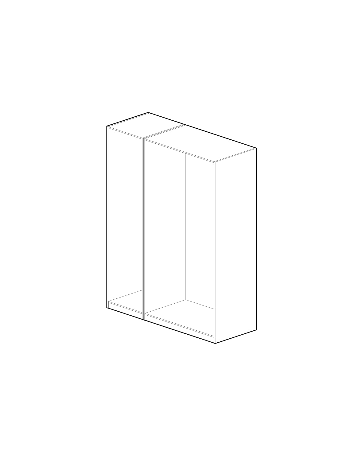 Schrank 150 x 236 x 58