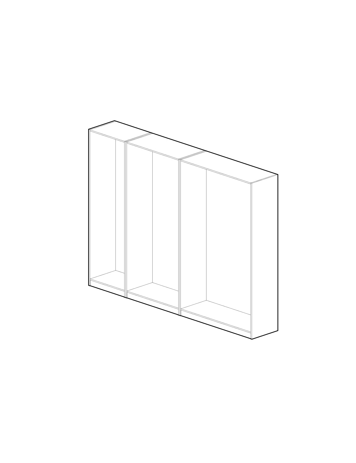 Armario 225 x 201 x 37 B