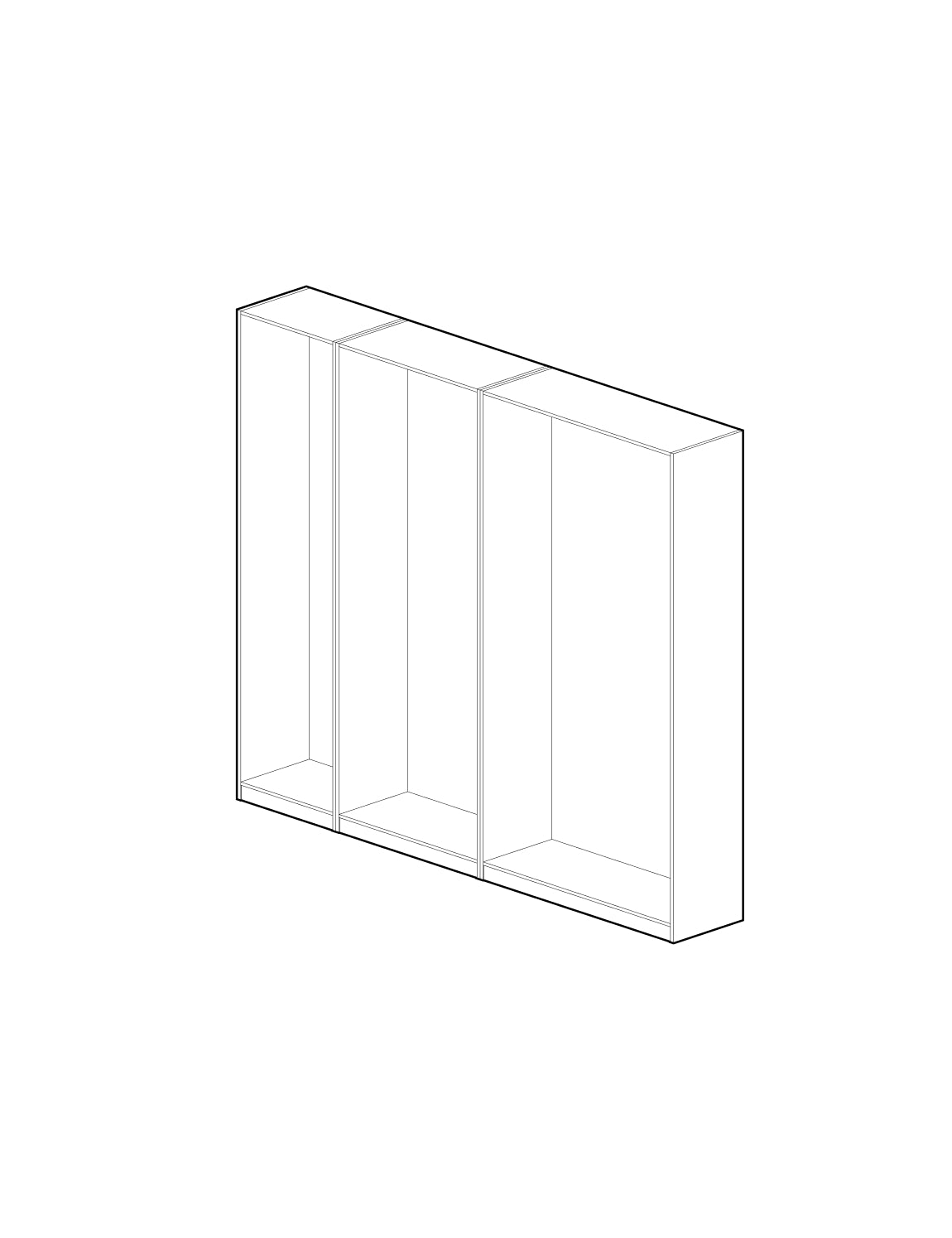 Armario 225 x 236 x 37 B