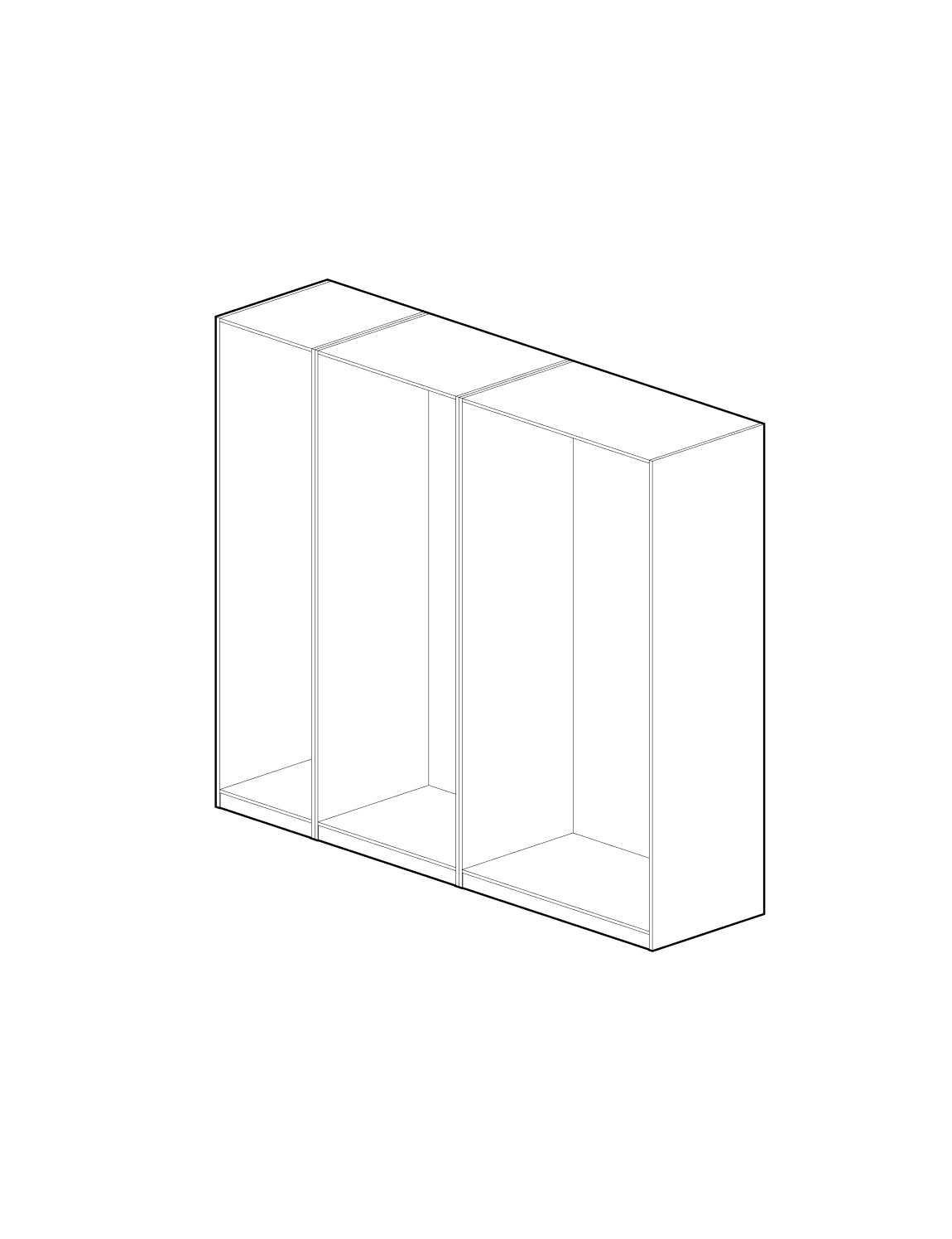 Armario 225 x 236 x 60 B