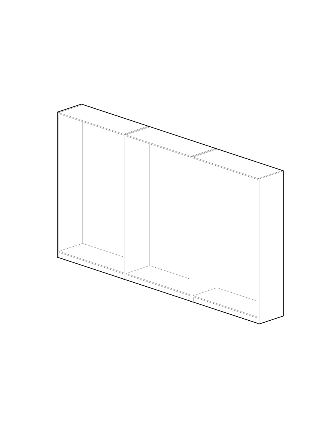 Schrank 300 x 200 x 35