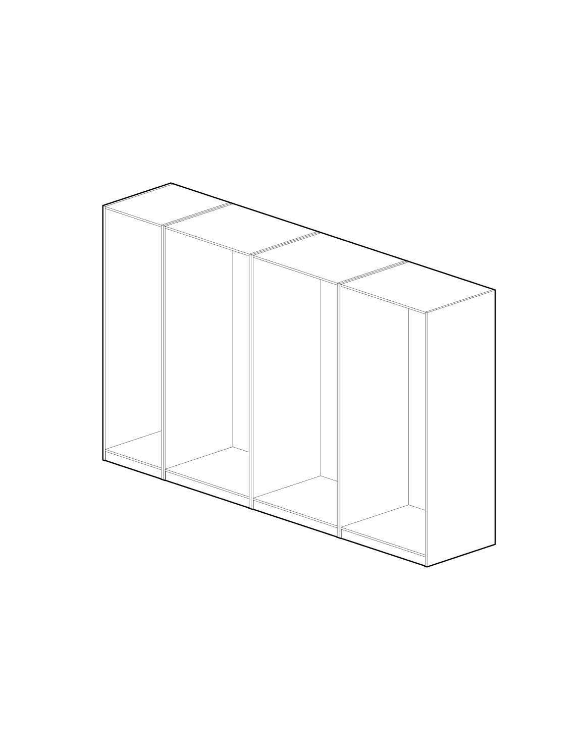 Armario 300 x 201 x 60 B