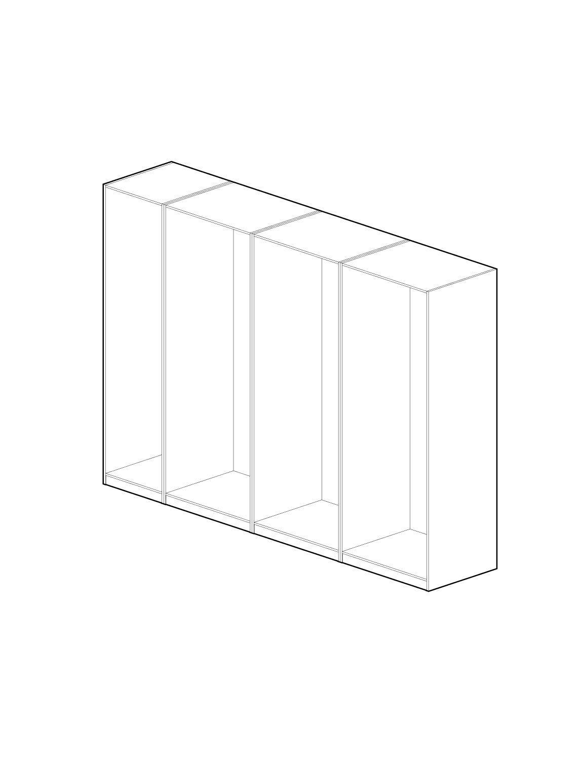 Armario 300 x 236 x 60 B