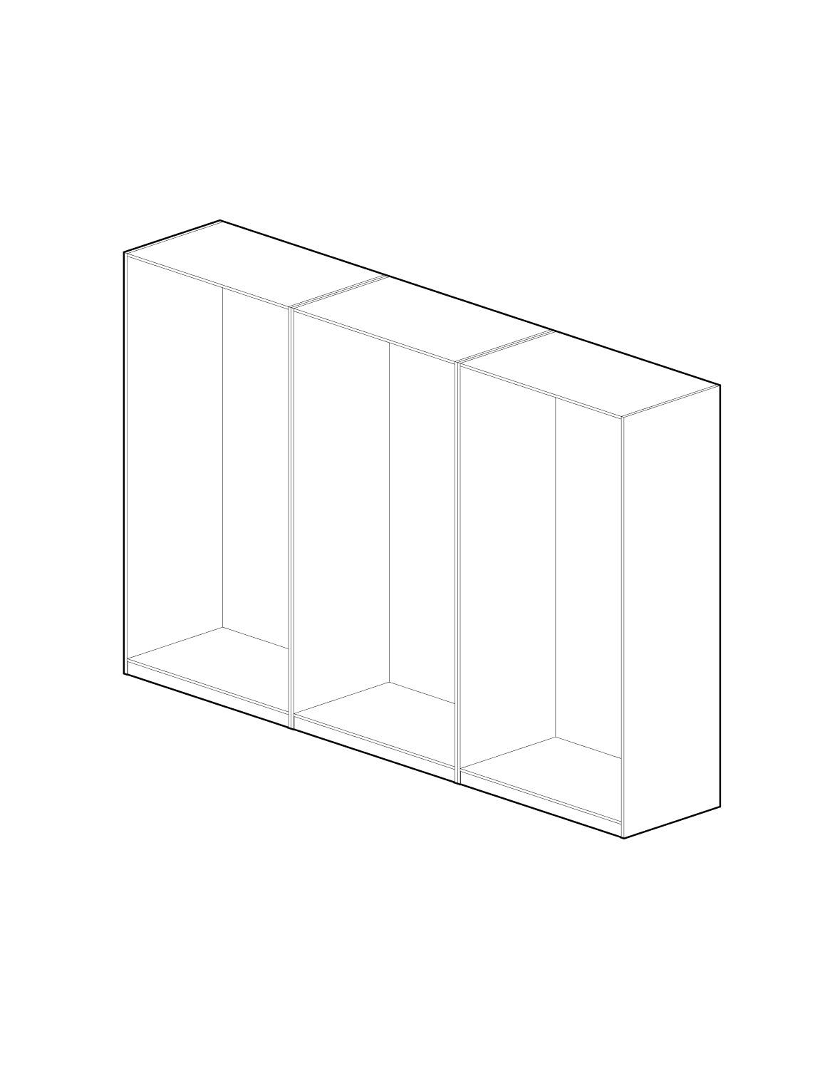 Schrank 300 x 236 x 58