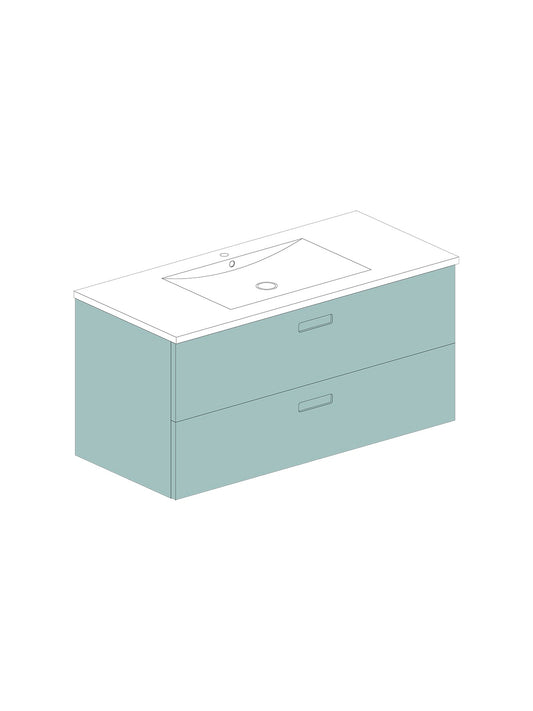 Par 100 Ceramico Celeste Square Color