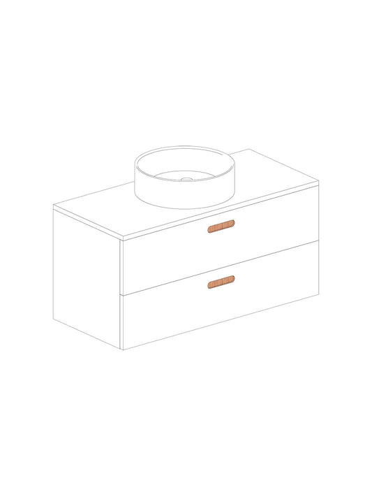 Par 100 À poser Blanco Pill Chêne