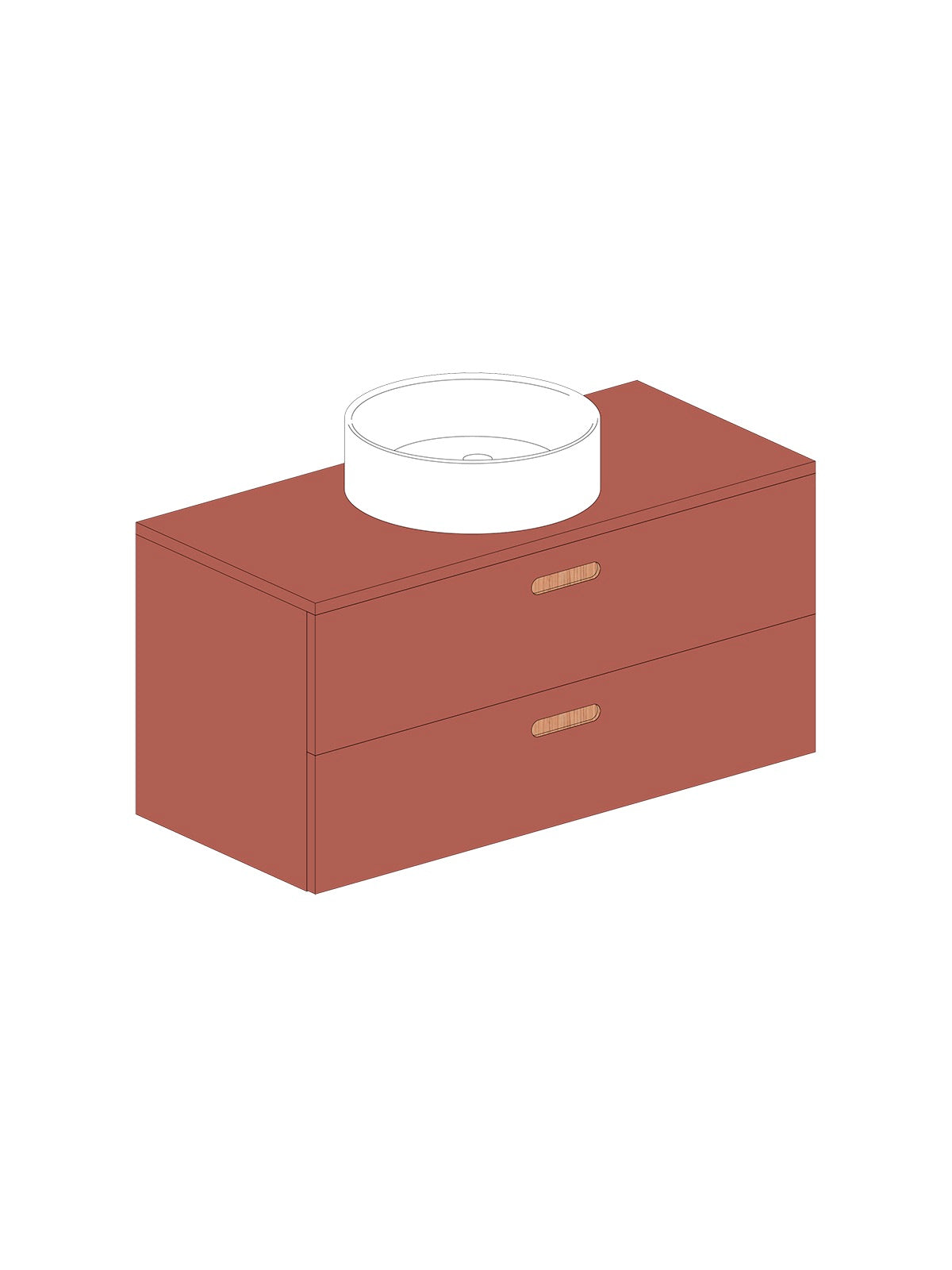 Par 100 À poser Marga Pill Chêne