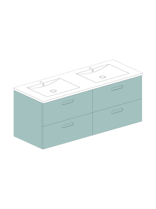 Par 120 Ceramico Celeste Pill Color