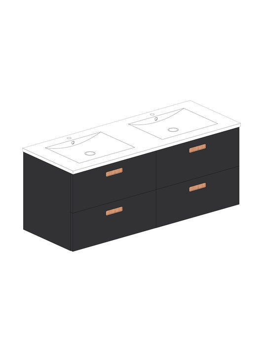 Par 120 Céramique Negro Square Chêne