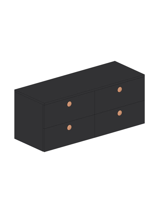 Par 120 Sans Negro Round Chêne