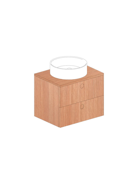 Par 60 Countertop Oak Round Oak