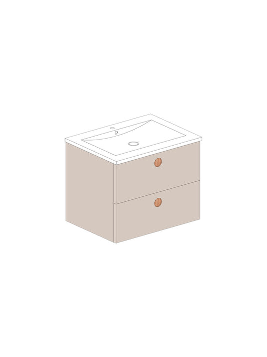Par 60 Ceramico Seda Round Roble