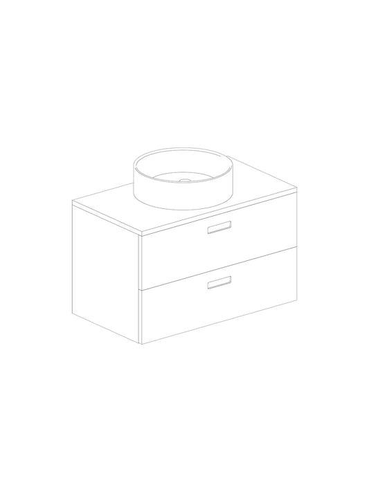 Par 80 Countertop Blanco Square Color