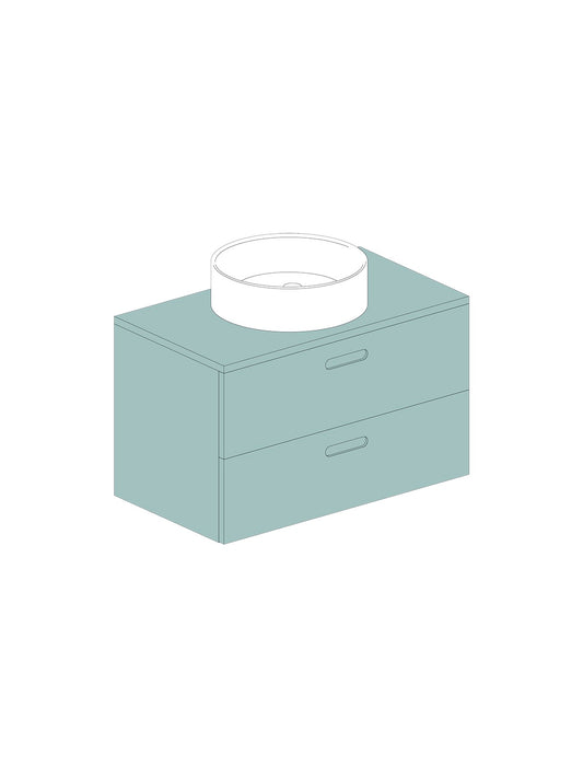 Par 80 Countertop Celeste Pill Color