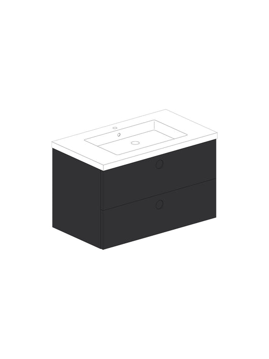 Par 80 Solid Negro Round Color